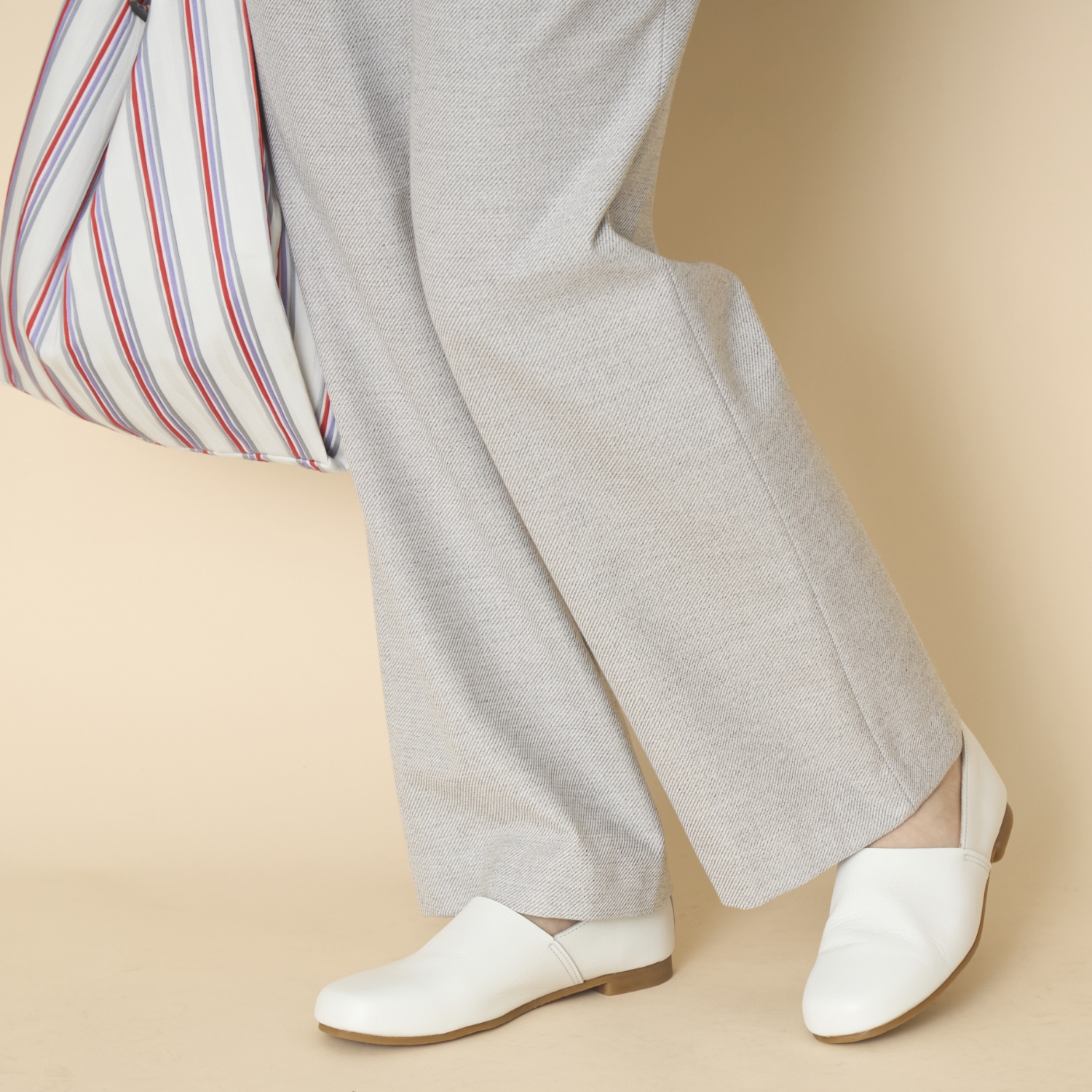 TRAD+/撥水ソフトレザースリッポン